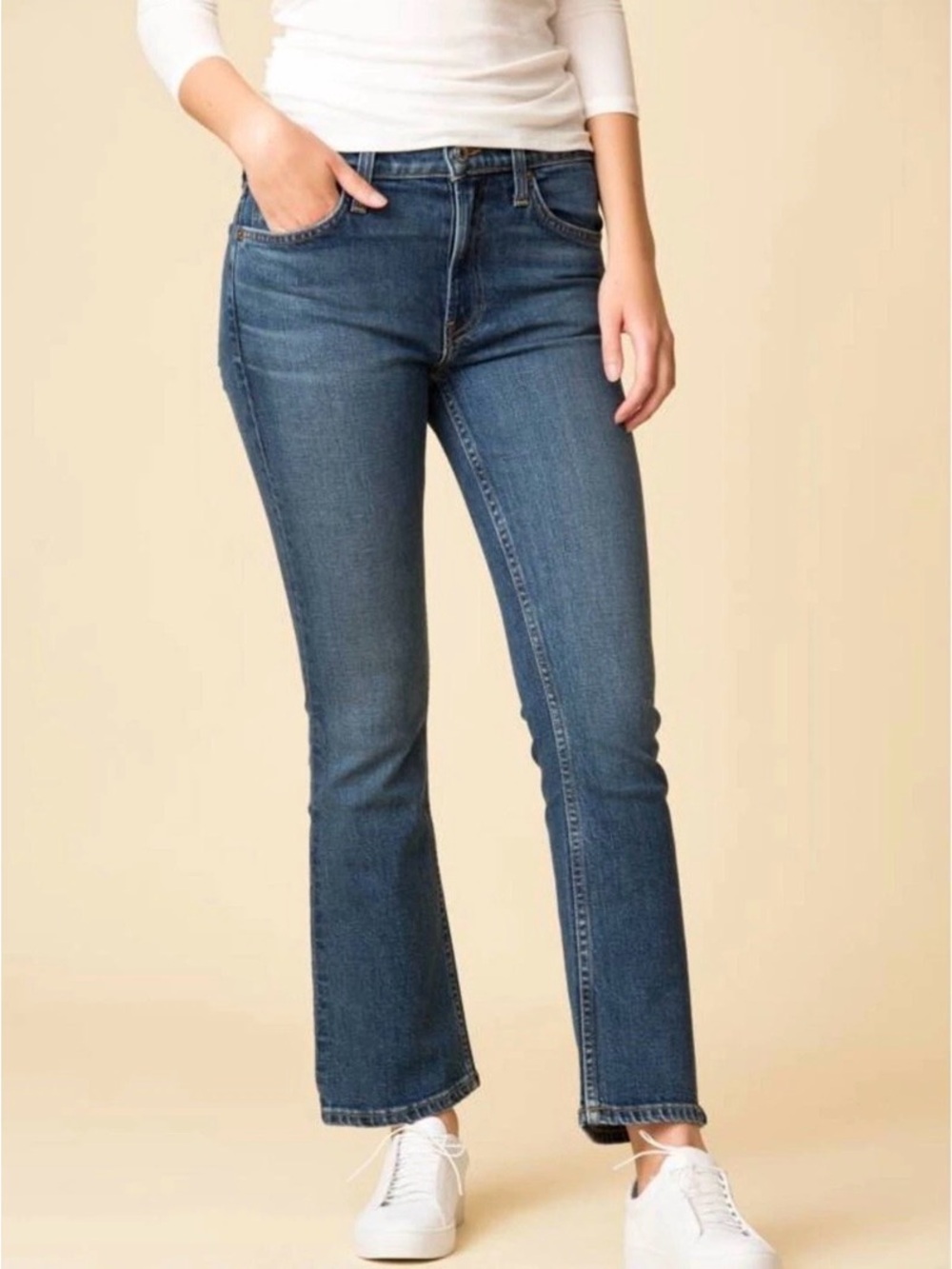 Re/Done Dark Blue Flare Jeans 30